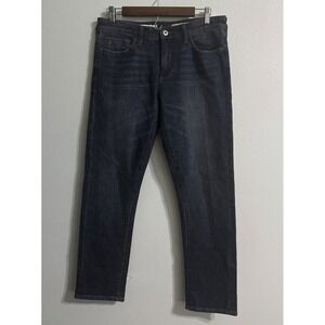 Pilcro And The Letterpress Womens Blue Slim Boyfriend Jeans Sz 28 Anthropology